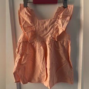 Flutter sleeve shirt, brand new without tags